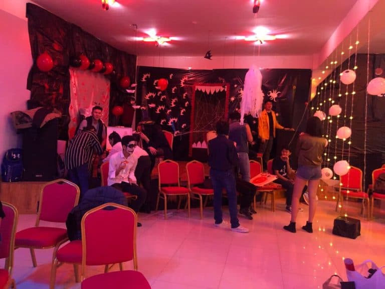 Halloween celebration